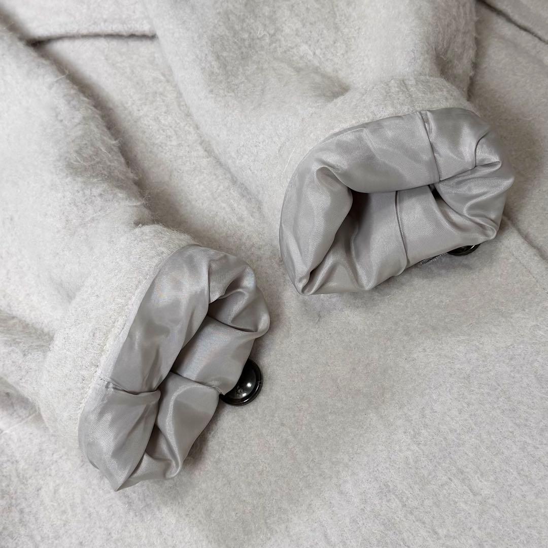 SpickandSpan ミドルシャギーコート 2023AW モヘア　ゆったり