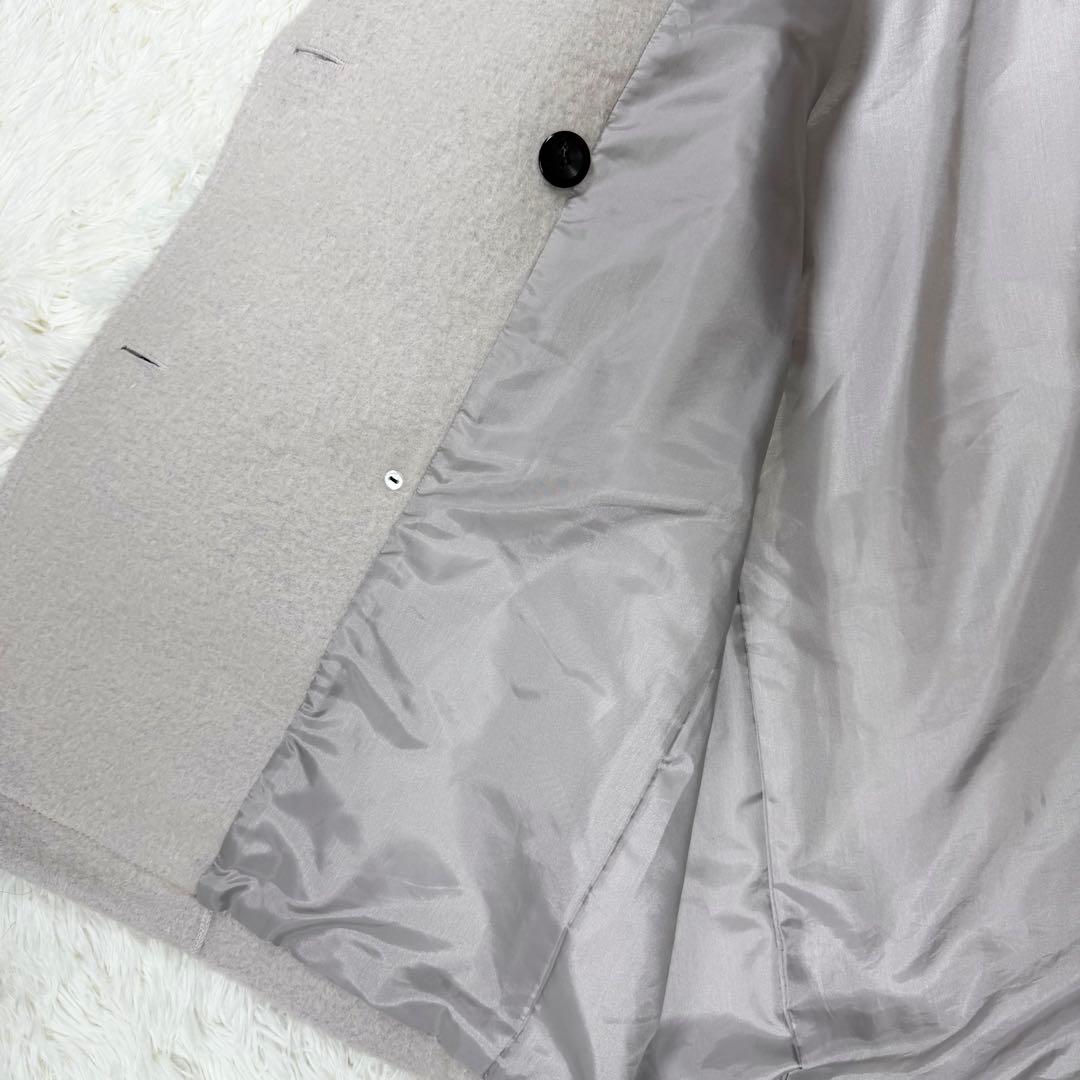 SpickandSpan ミドルシャギーコート 2023AW モヘア　ゆったり