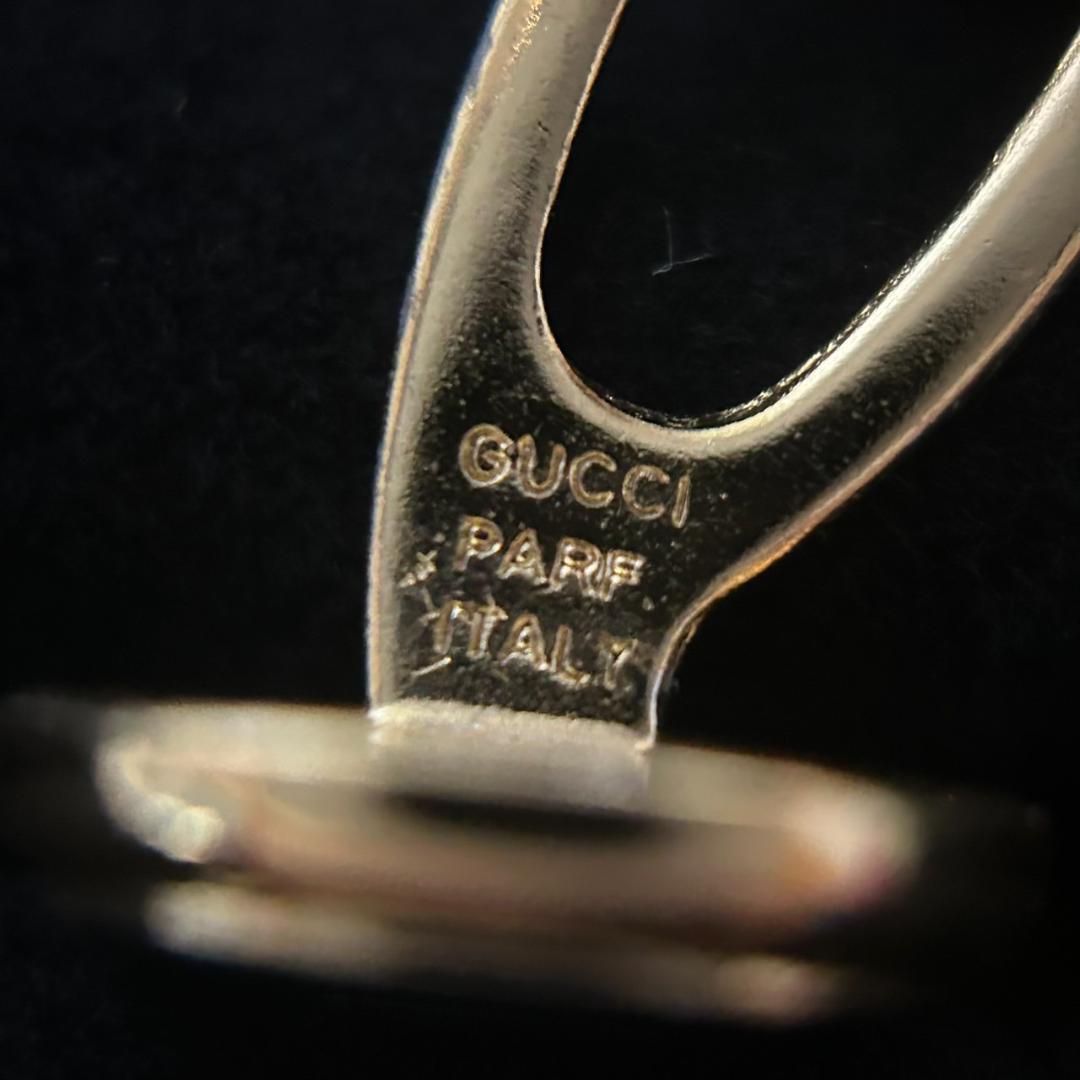 【美品】GUCCI グッチ カフス GGロゴ ヴィンテージ　0516