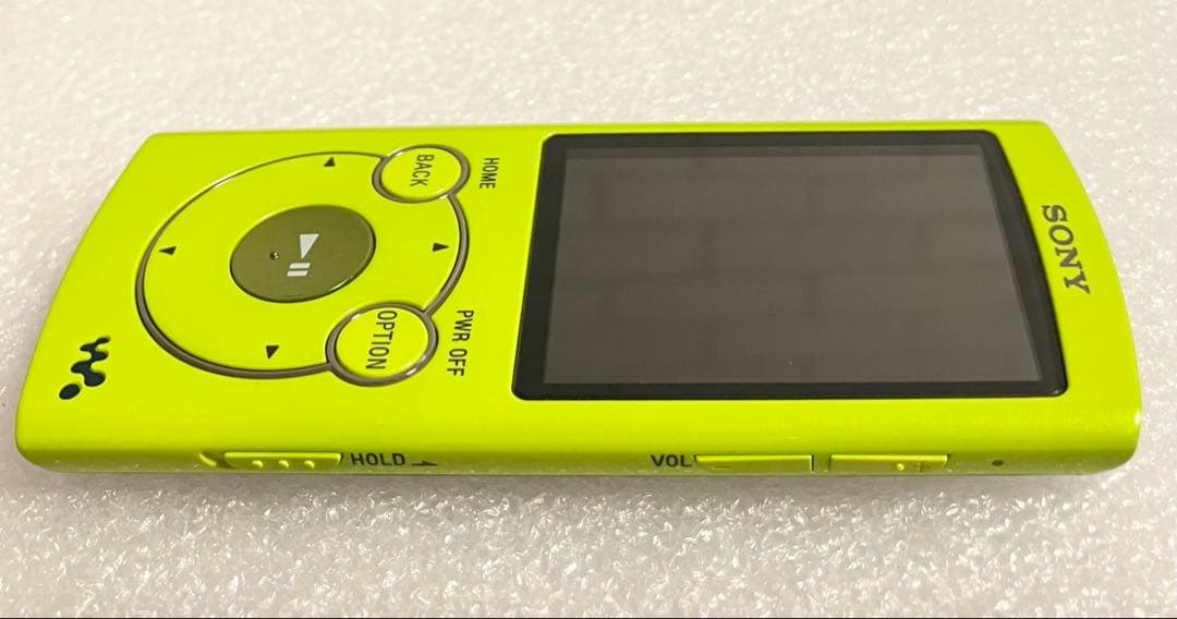 【美品　バッテリ良好】SONY ウォークマン　NW-S765 16GB ライム