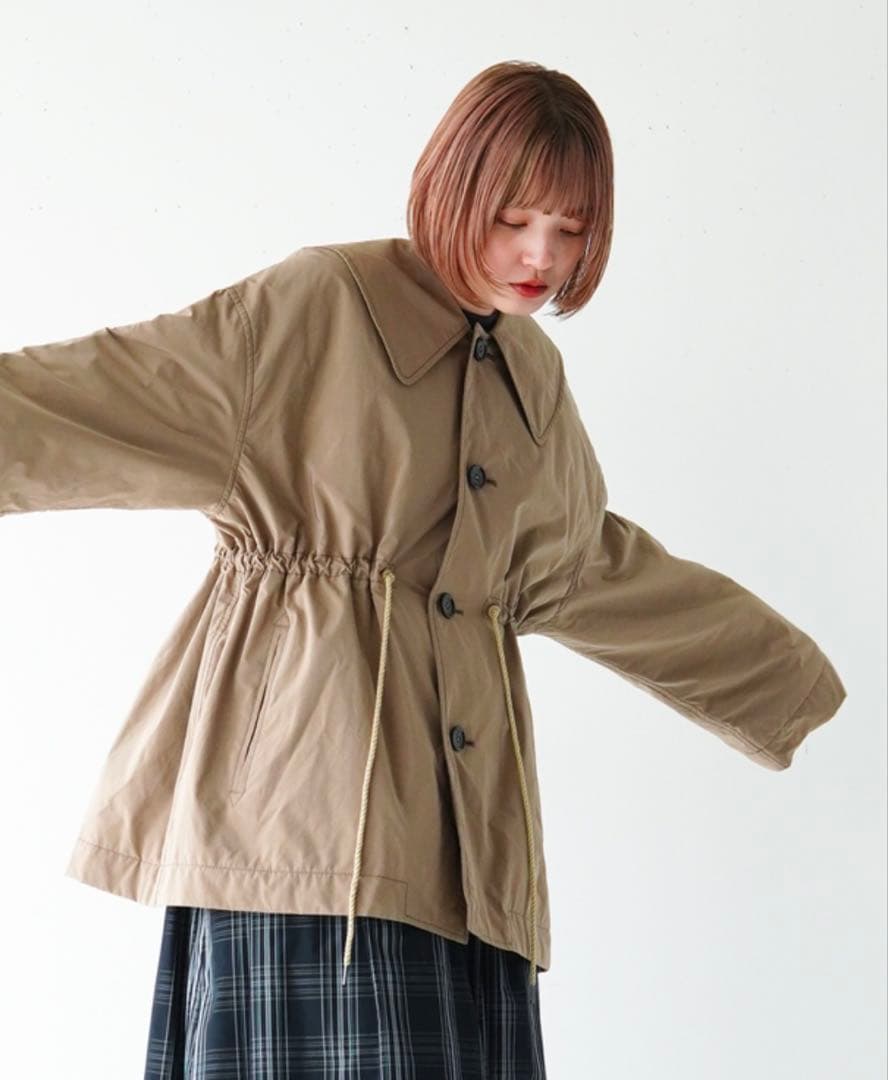 【ORCIVAL】ツイルビックカラーブルゾン ベージュ