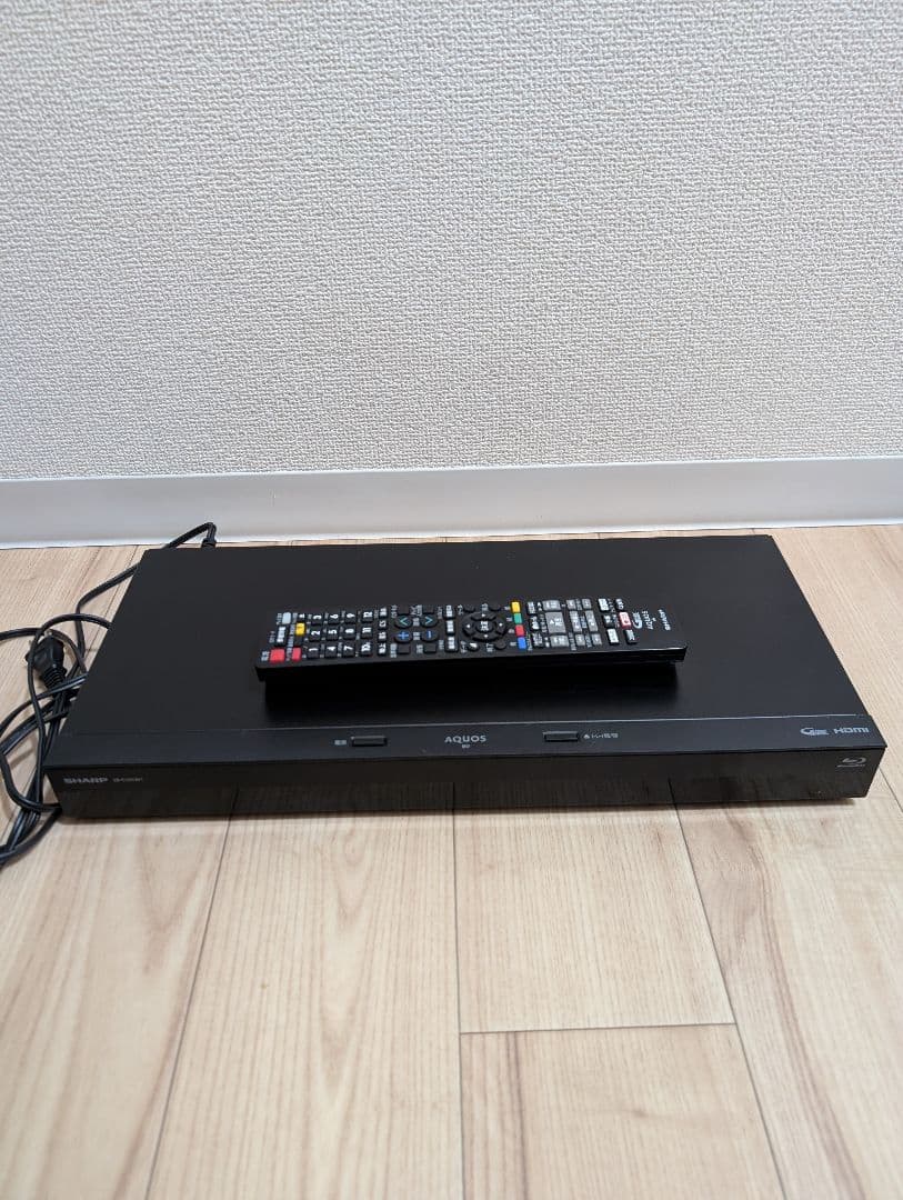 SHARP 2B-C10CW1 ブルーレイレコーダー　2020年製
