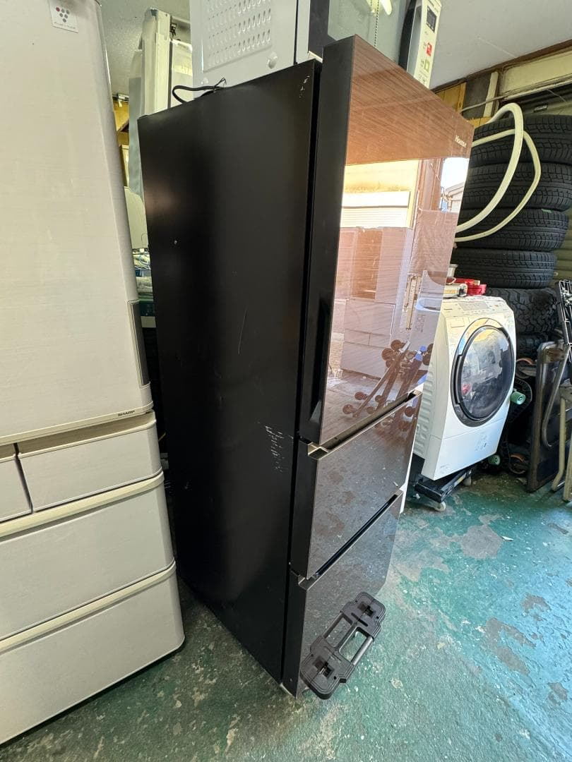 Hisense ハイセンス 冷蔵庫 282L HR-G2801BR 2020年