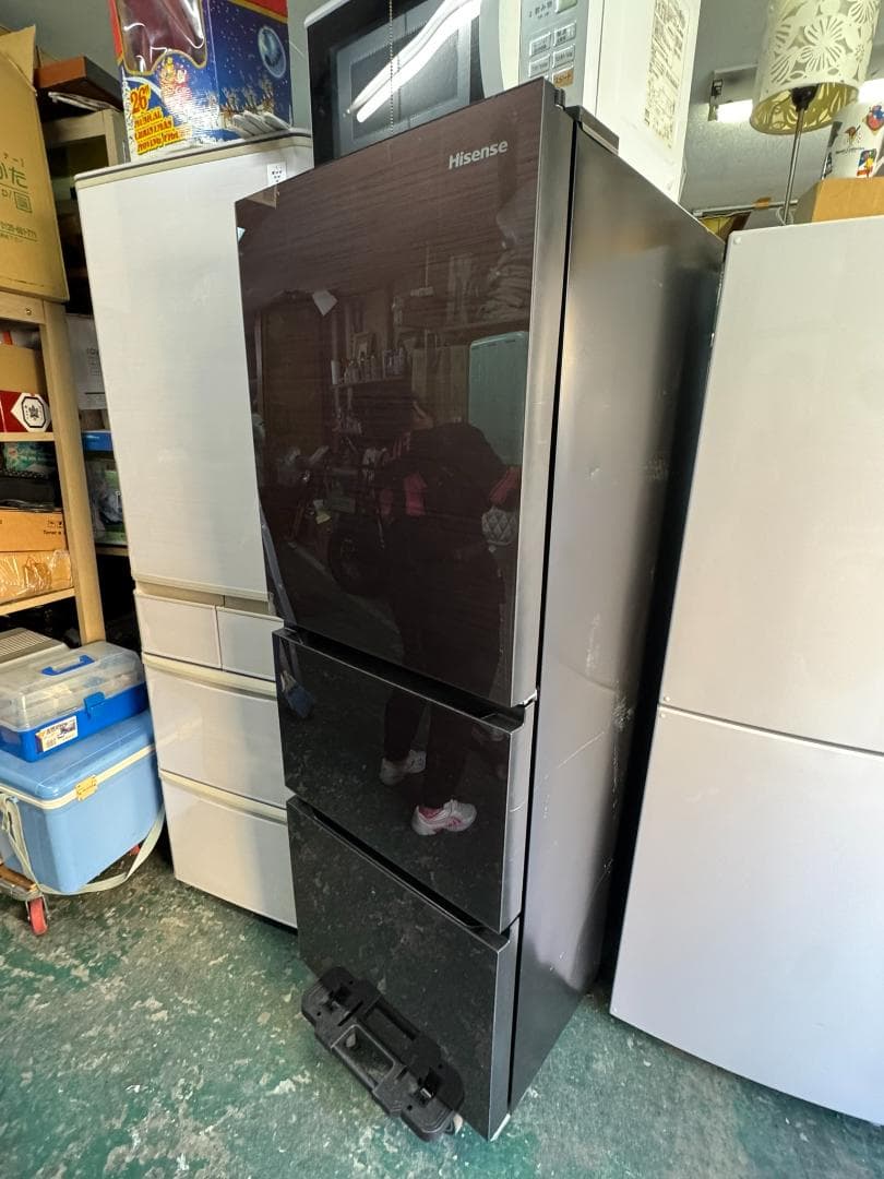 Hisense ハイセンス 冷蔵庫 282L HR-G2801BR 2020年
