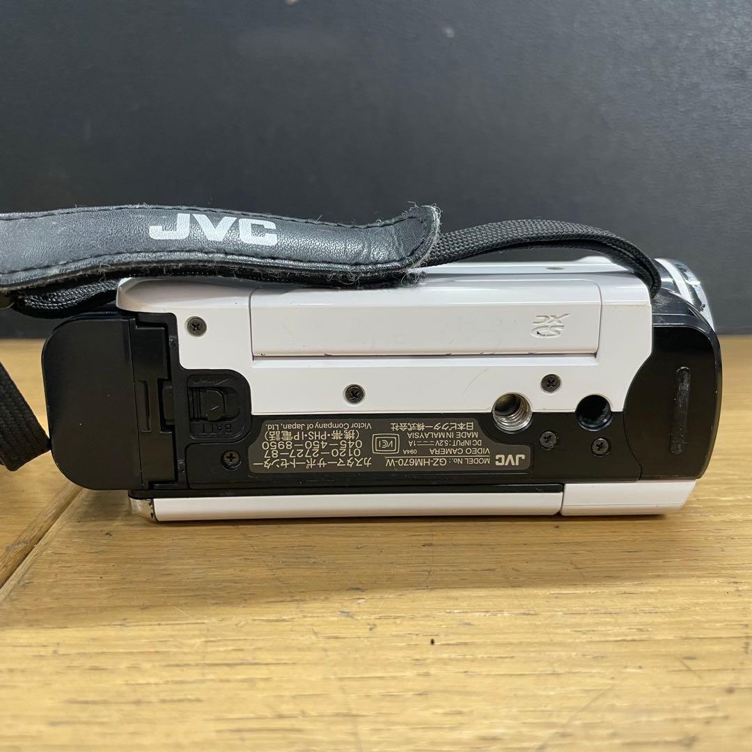 動作品 JVC Everio GZ-HM670 ビデオカメラ