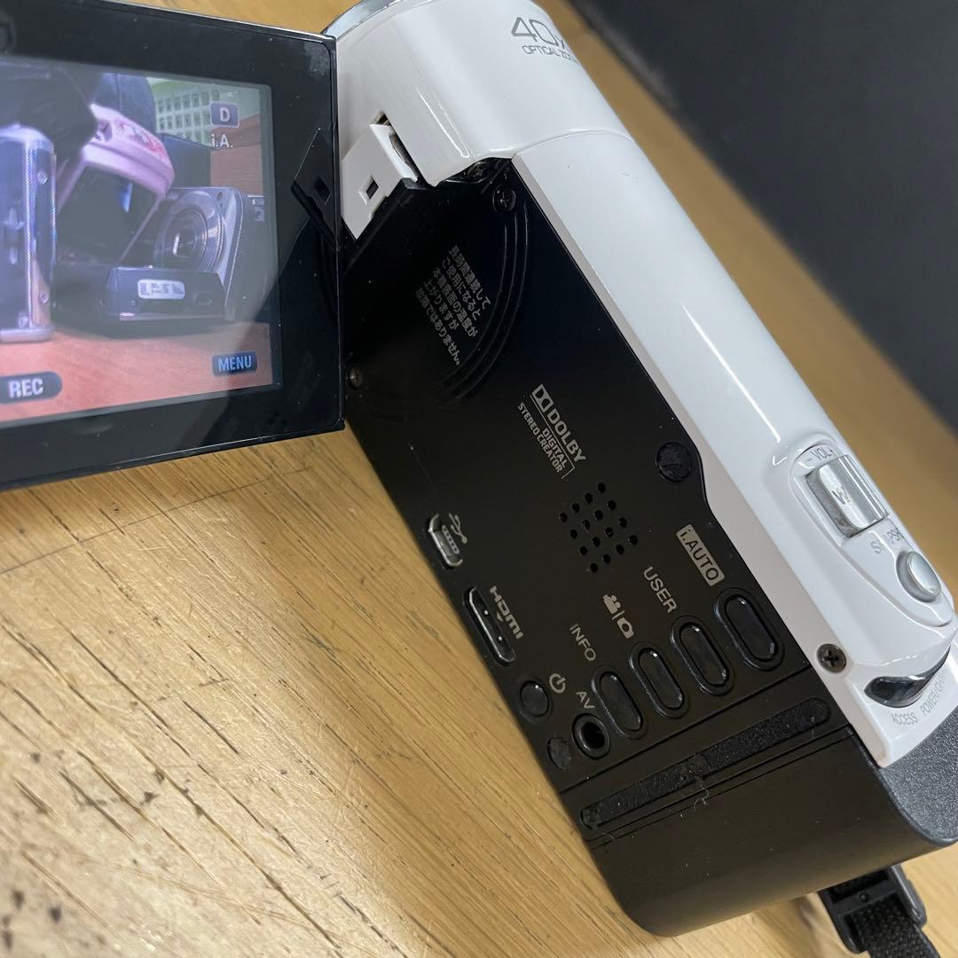 動作品 JVC Everio GZ-HM670 ビデオカメラ