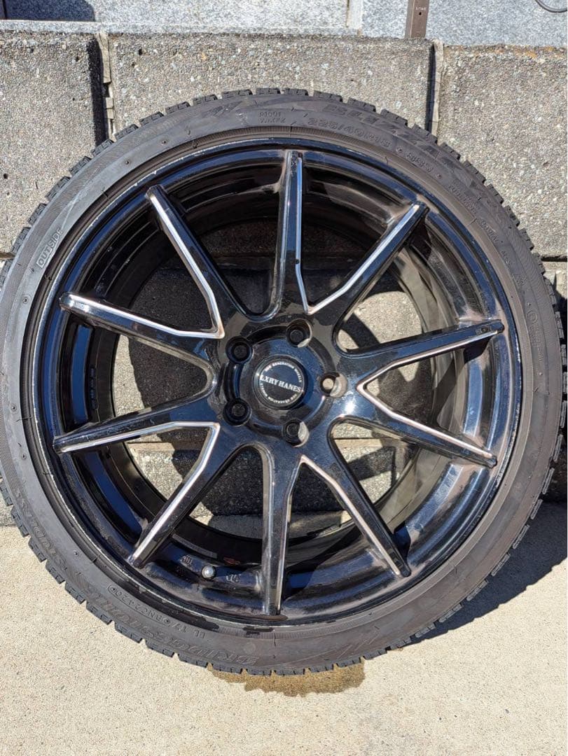 横浜市　225/40R18 スタッドレス　タイヤホイールセット　レクサスISなど