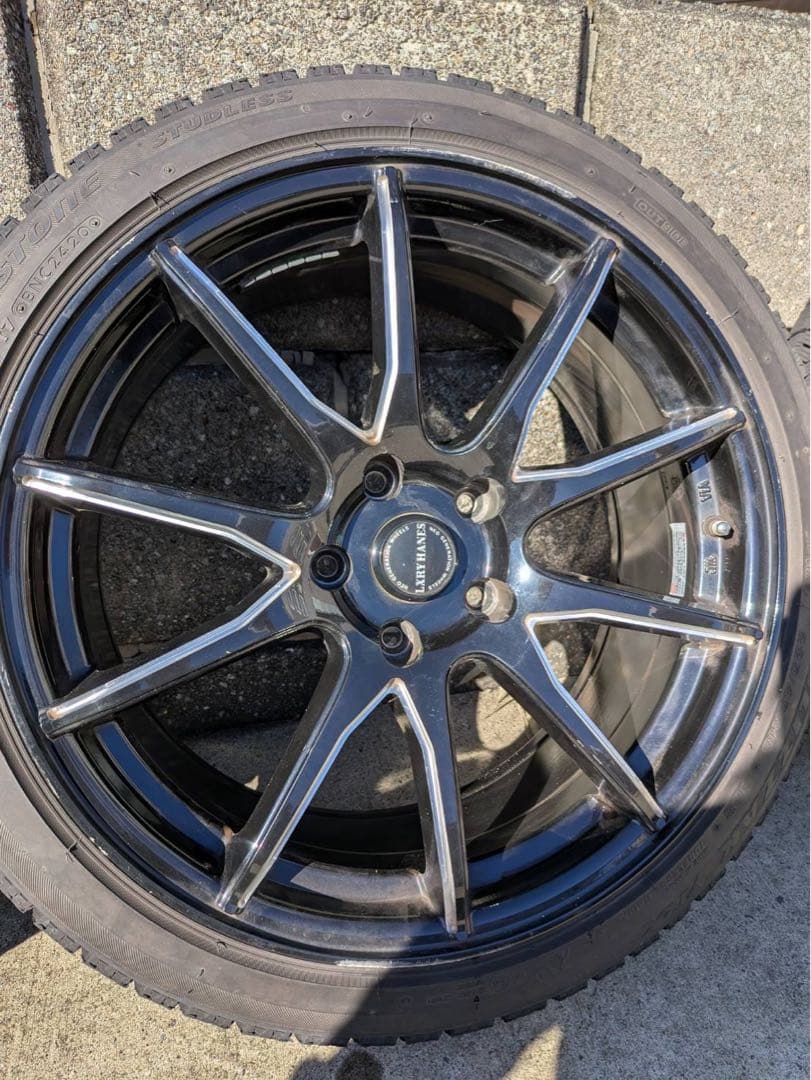 横浜市　225/40R18 スタッドレス　タイヤホイールセット　レクサスISなど