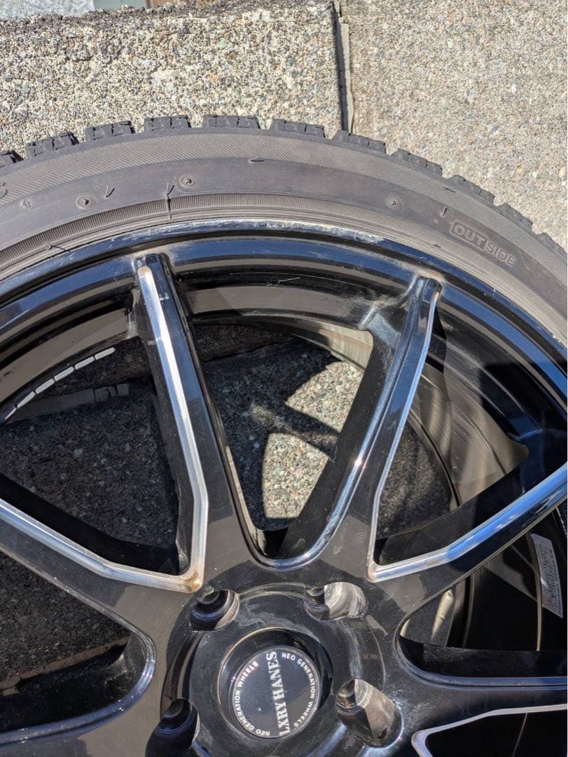 横浜市　225/40R18 スタッドレス　タイヤホイールセット　レクサスISなど