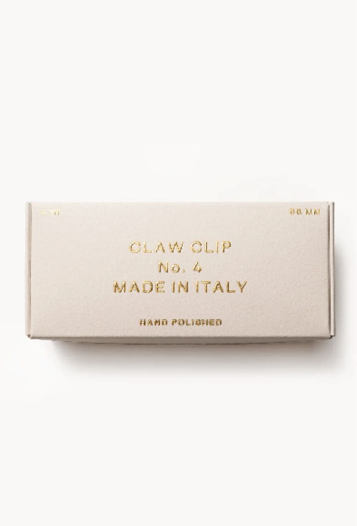 日本未入荷【Undo Hairware】大人気 No. 4 Claw Clip