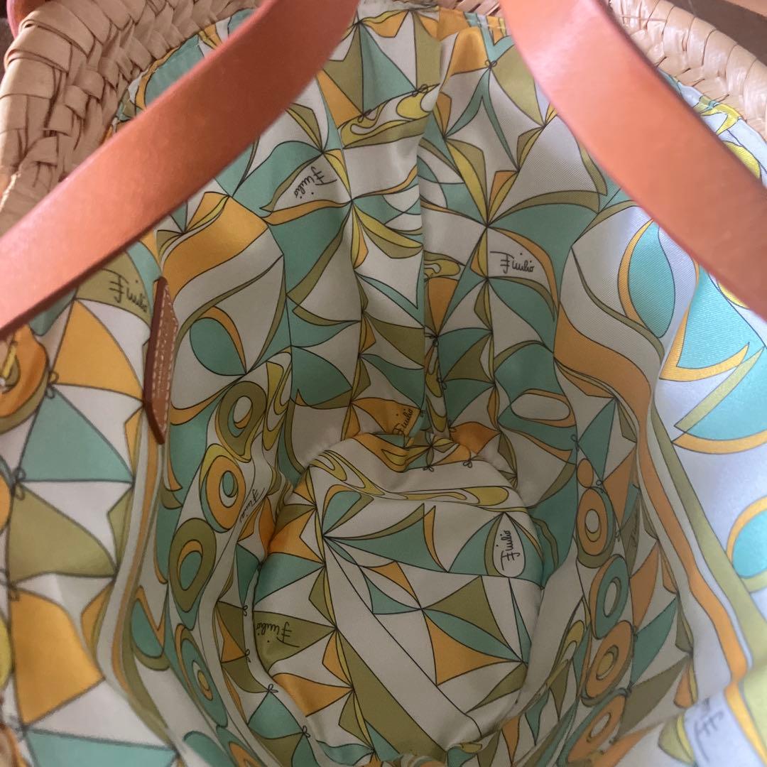 美品　正規品エミリオプッチかごバッグ