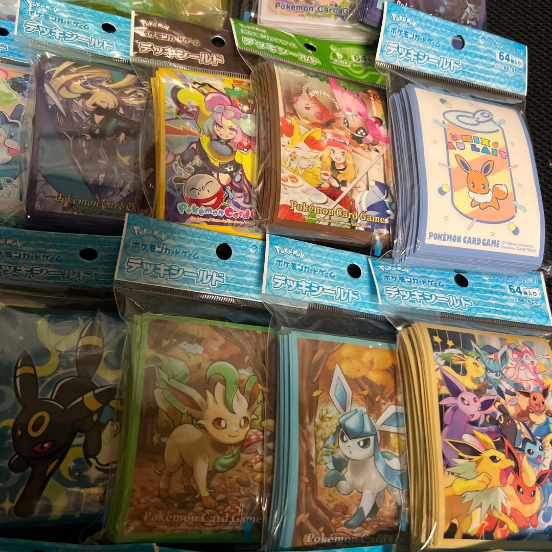 ポケカ　デッキケース　10個　デッキシールド　26個　計36個