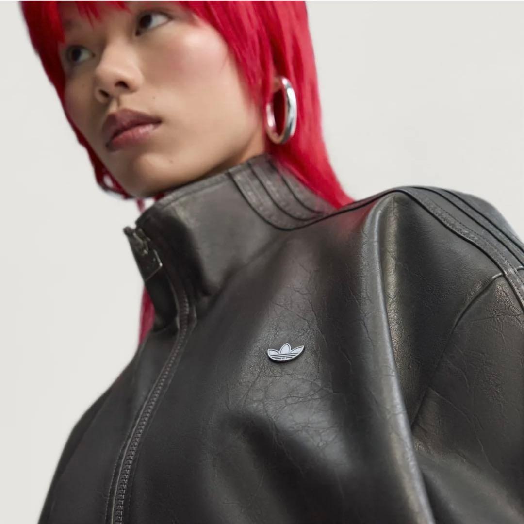 新品 adidas プレザー ファイヤーバード オーバーサイズ トラックトップ