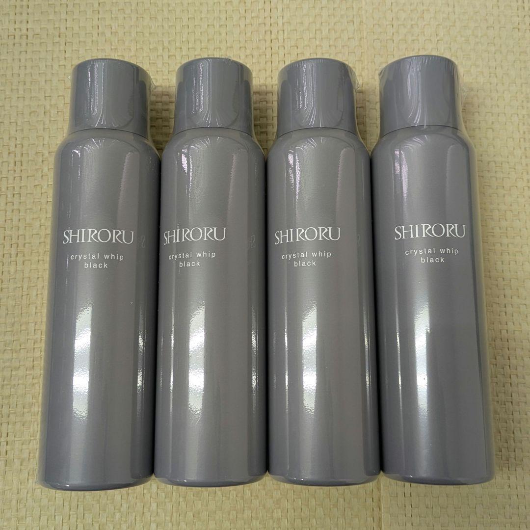 【未開封】シロル　クリスタルホイップ　ブラック　4本　SHRORU