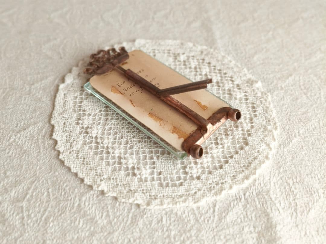 * vintage frame ୨୧ リボン飾り ヴィンテージフレーム