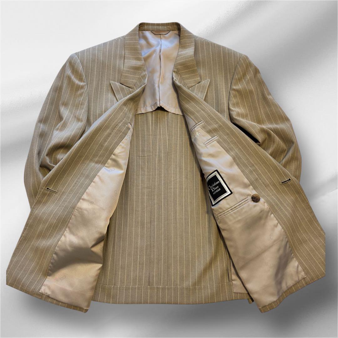 【美品】✨Christian Dior スーツ ダブルブレストM