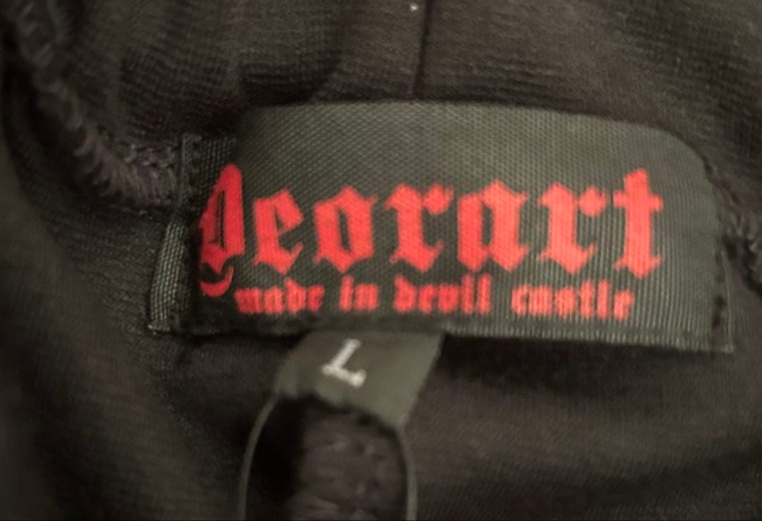 Deorartブラック サルエルパンツ Lサイズ