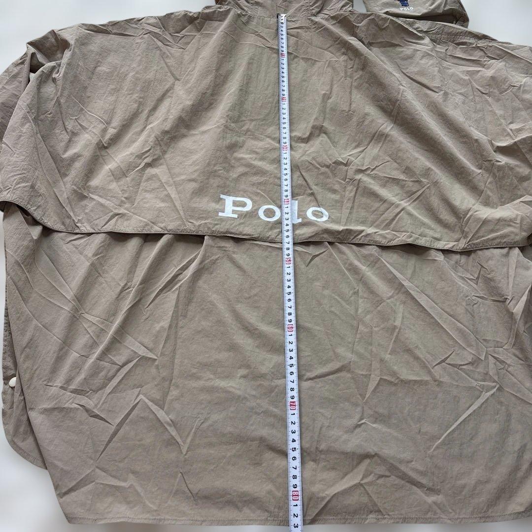 【新品タグ付き】POLO ベア刺繍 レインポンチョ ベージュ