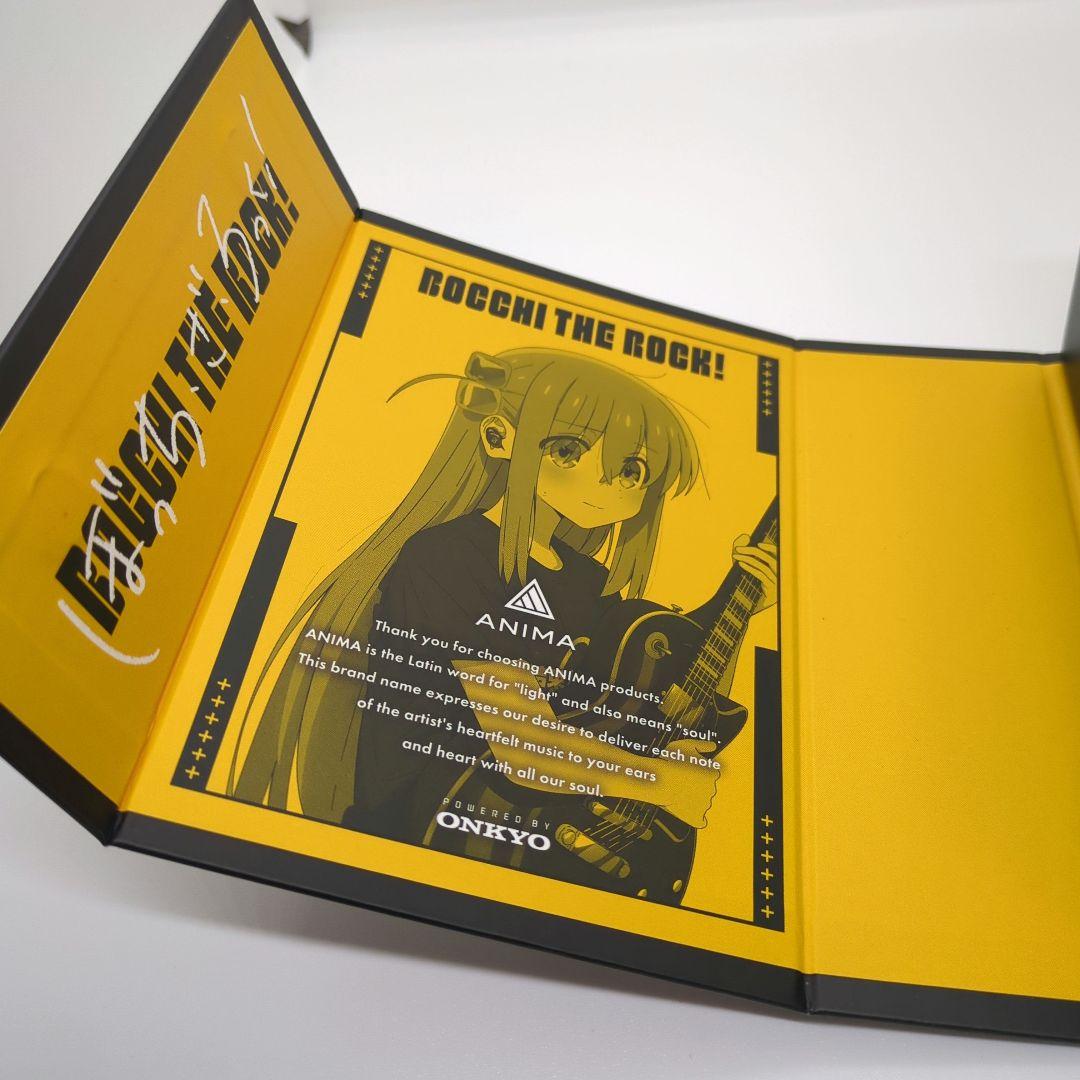 ONKYO　AOW01　ワイヤレスイヤホン　ぼっち・ざ・ろっく！コラボモデル