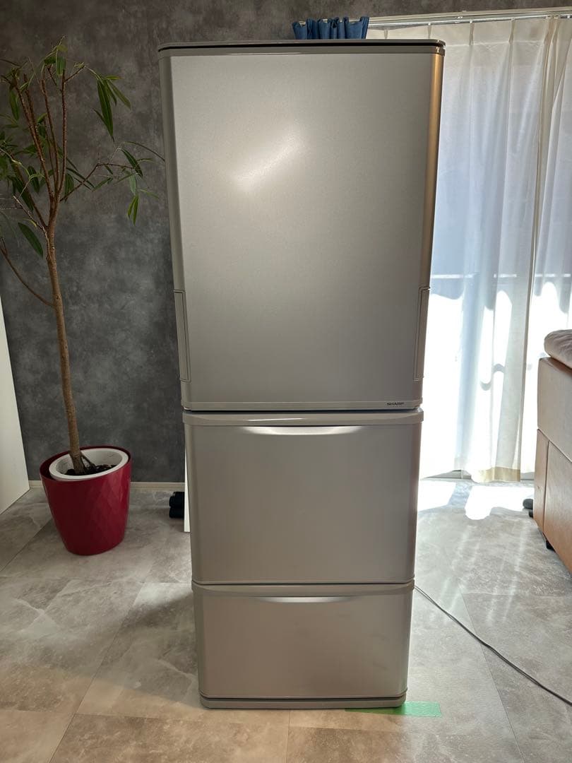 SHARPシャープ冷蔵庫350ℓ 3ドア 2018年両開き【送料込み】