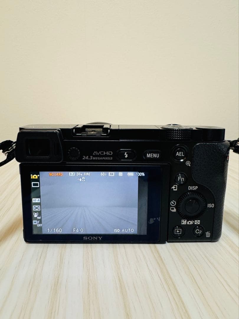 SONY α6000 ダブルズームレンズキット 動作確認済