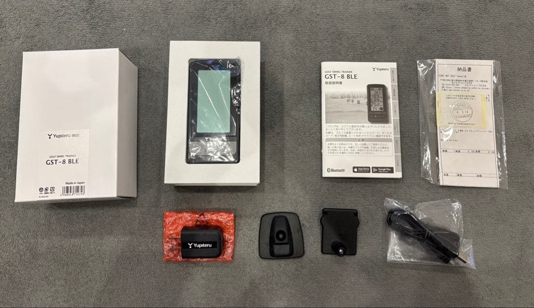 超美品 ユピテル GST-8 BLE ゴルフスイングトレーナー