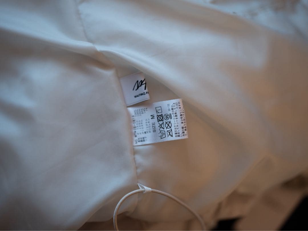 新品未使用WTWホワイトダウンジャケット