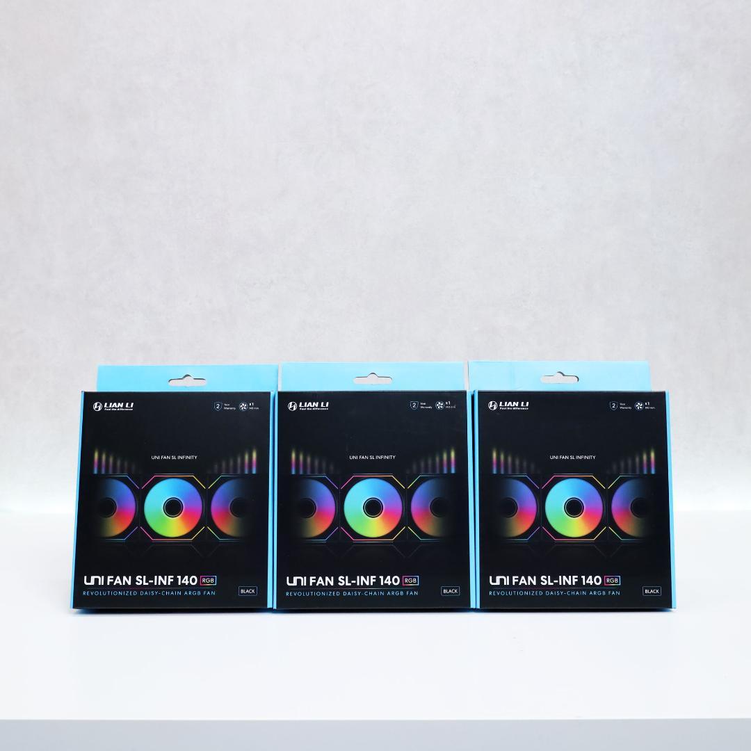 LIAN LI SL-INFINITY 140 BK 1個入×3個　⑯