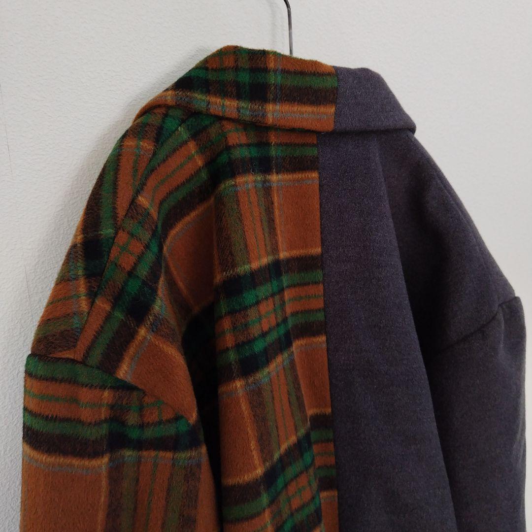 ヘリンドットサイ バイカラー アシンメトリー ジャケット※新品※