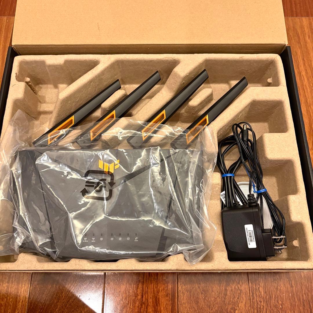 ASUS 無線LANルーター　AX4200 ゲーミングルーター