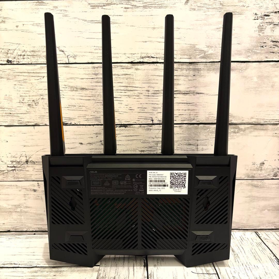 ASUS 無線LANルーター　AX4200 ゲーミングルーター