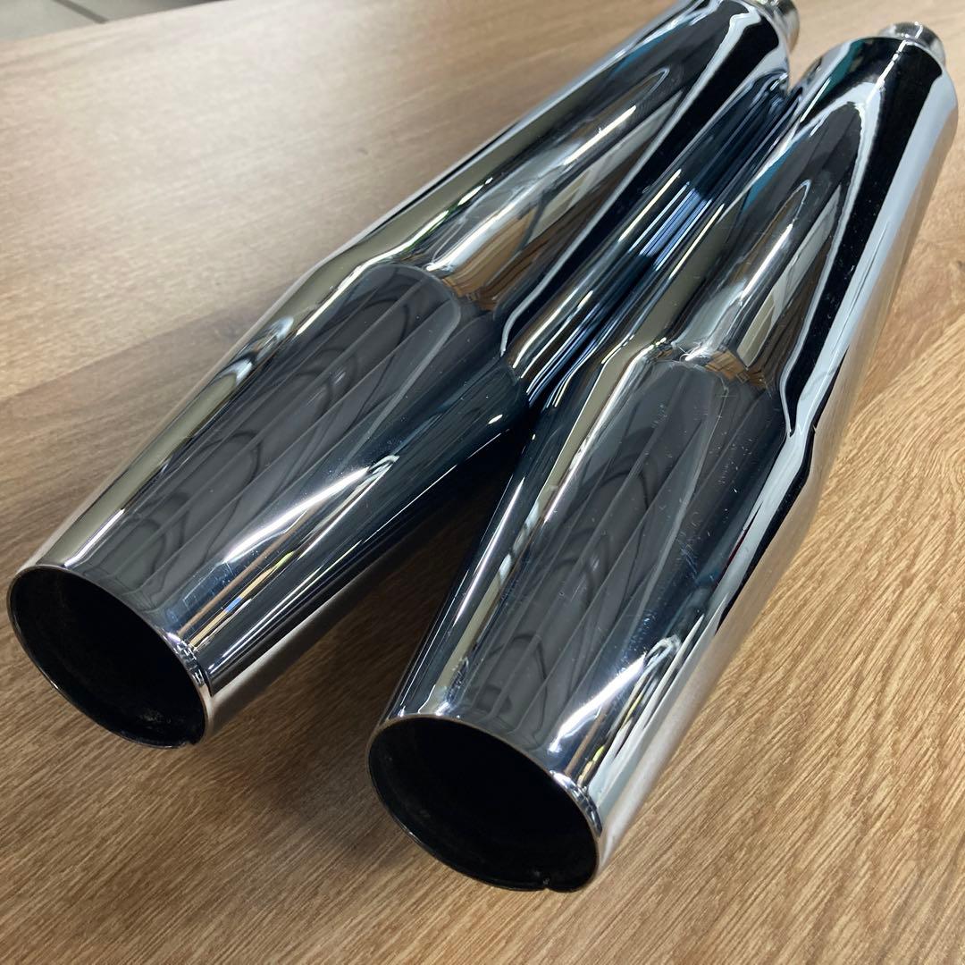 北米　純正マフラー　ハーレー　FXD ダイナ　パンチアウト可能　FXDL