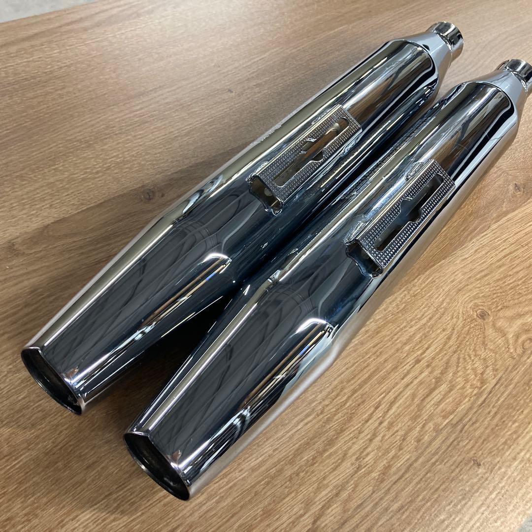 北米　純正マフラー　ハーレー　FXD ダイナ　パンチアウト可能　FXDL