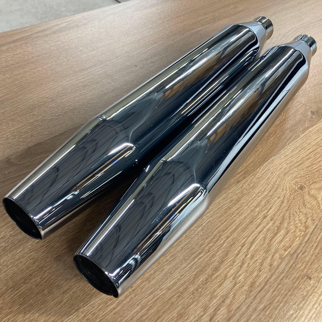 北米　純正マフラー　ハーレー　FXD ダイナ　パンチアウト可能　FXDL