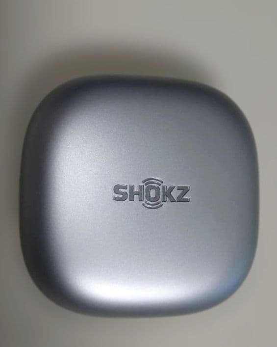 【ほぼ未使用】SHOKZ OPENFIT 2+ ワイヤレスイヤホン(グレー)