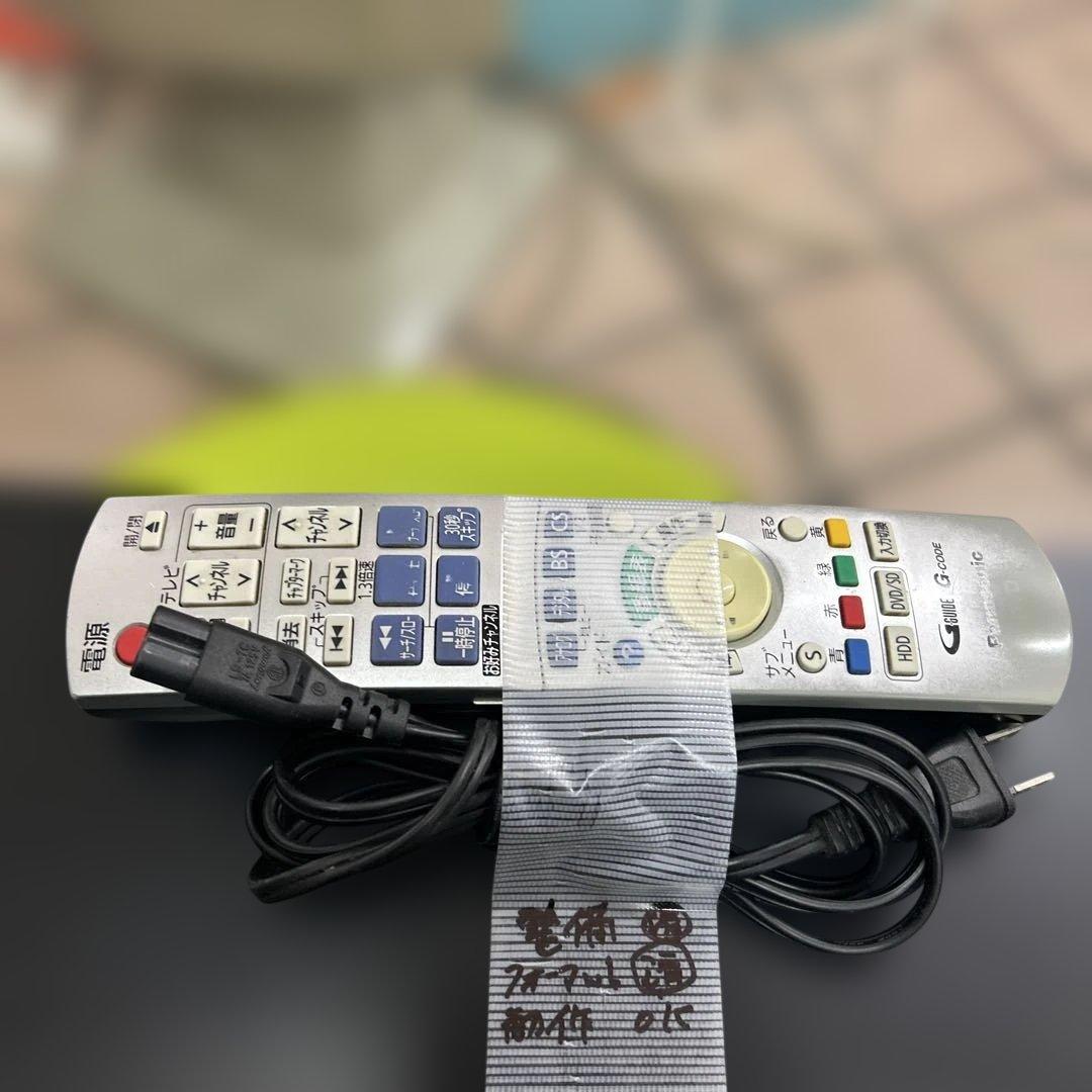 Panasonic ブルーレイレコーダー DMR-BRW510 リモコン付