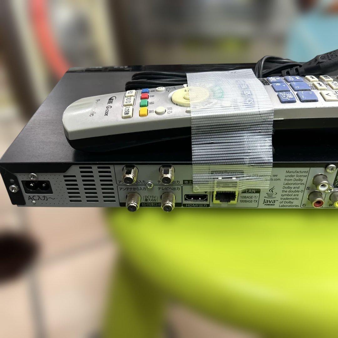 Panasonic ブルーレイレコーダー DMR-BRW510 リモコン付