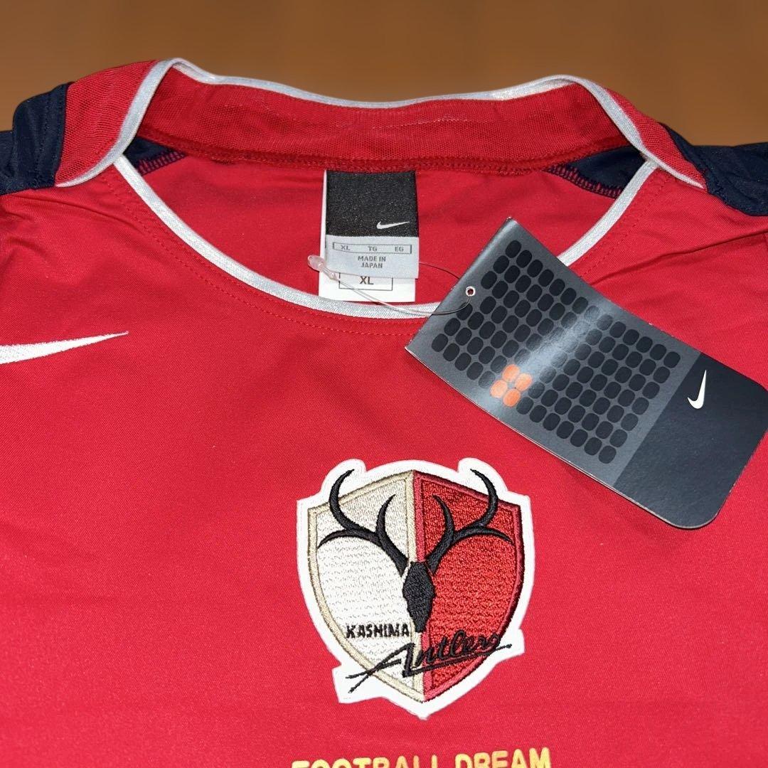 鹿島アントラーズ　ユニフォーム　サイン入り　2004 タグ付き　XL