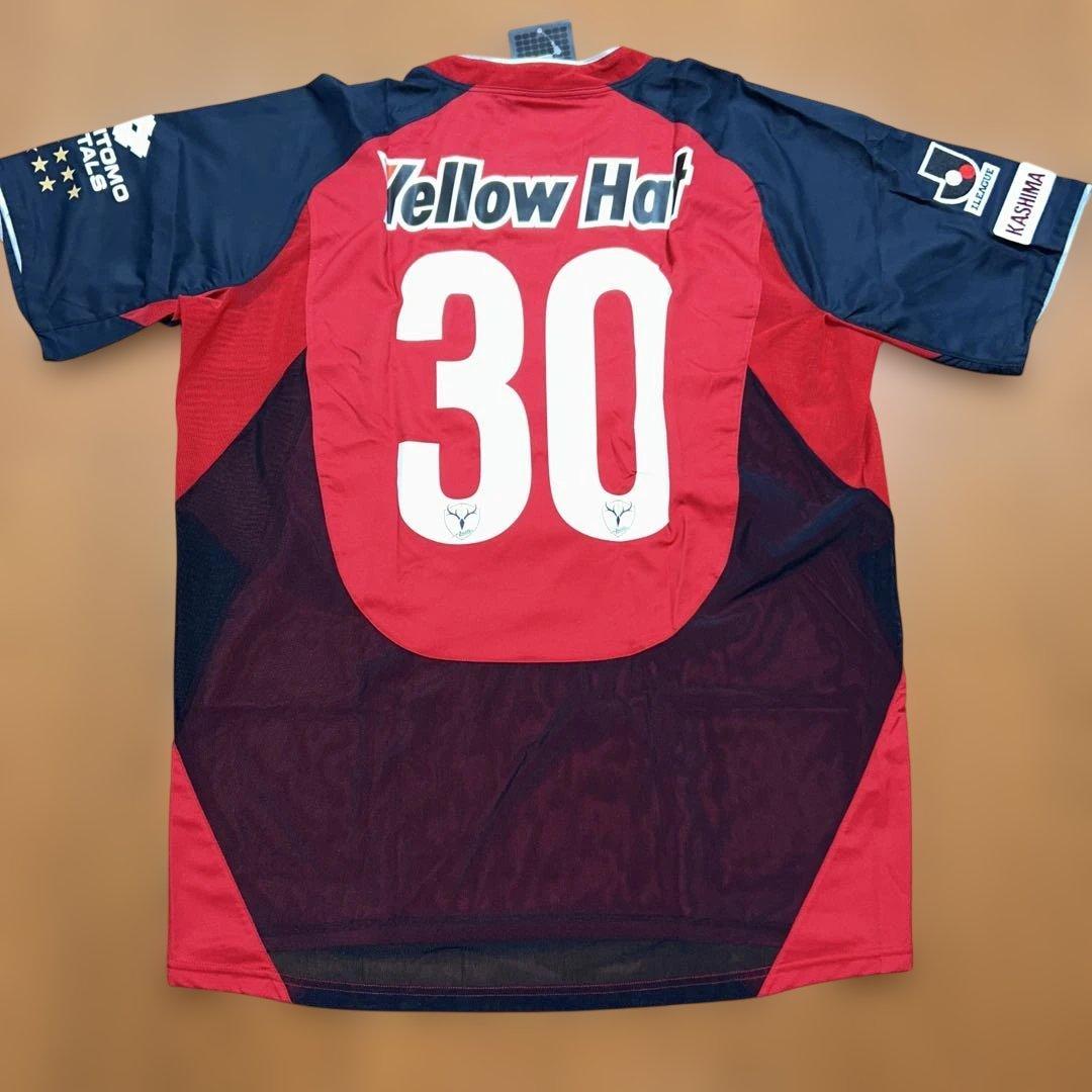 鹿島アントラーズ　ユニフォーム　サイン入り　2004 タグ付き　XL