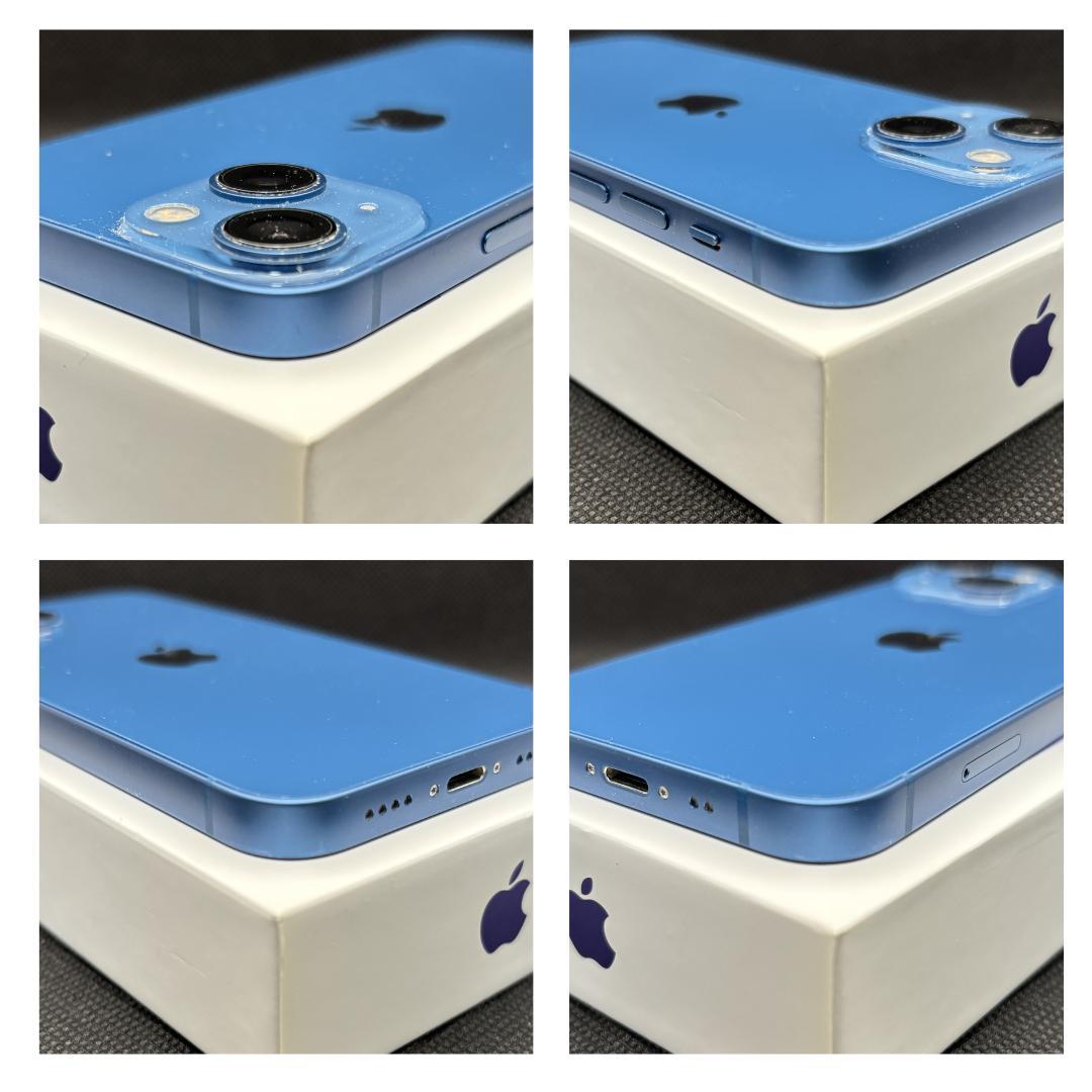 iPhone 13 mini ブルー 128GB SIMフリー　新品バッテリー