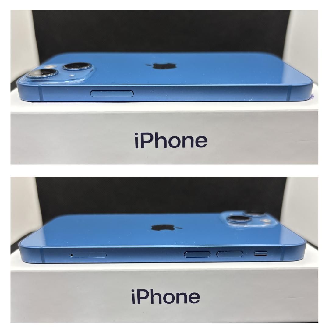 iPhone 13 mini ブルー 128GB SIMフリー　新品バッテリー