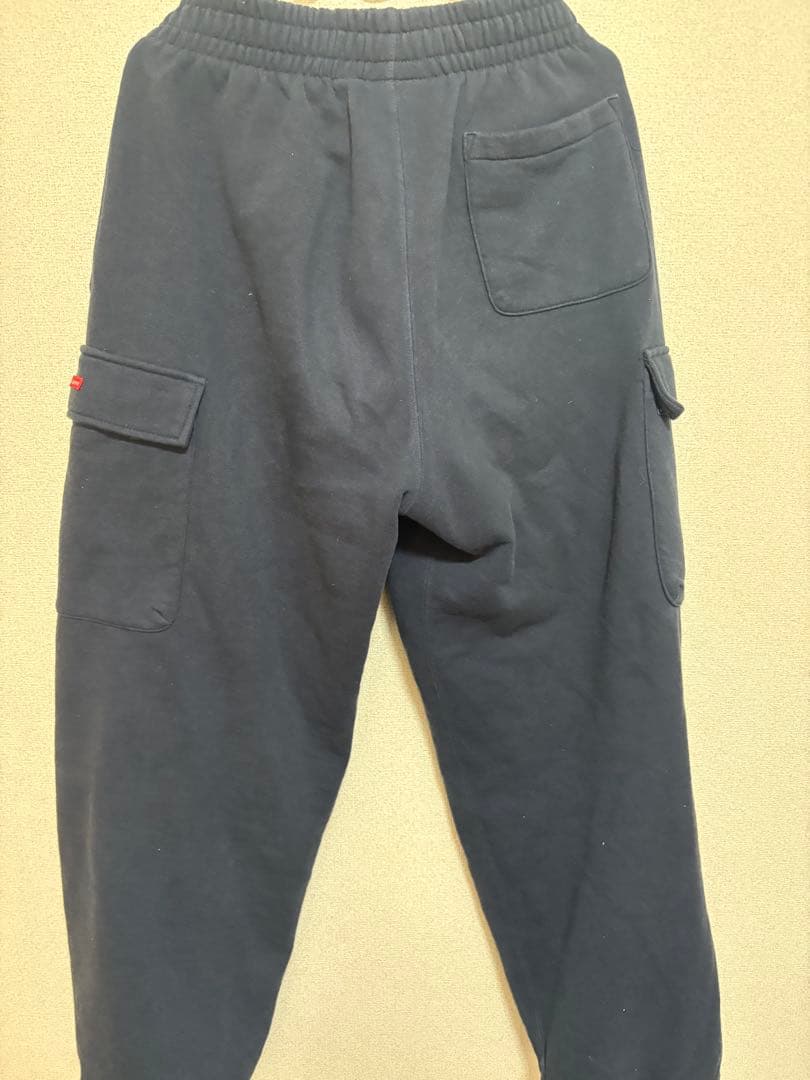 ポ*ー様 supremeスウェットカーゴパンツ
