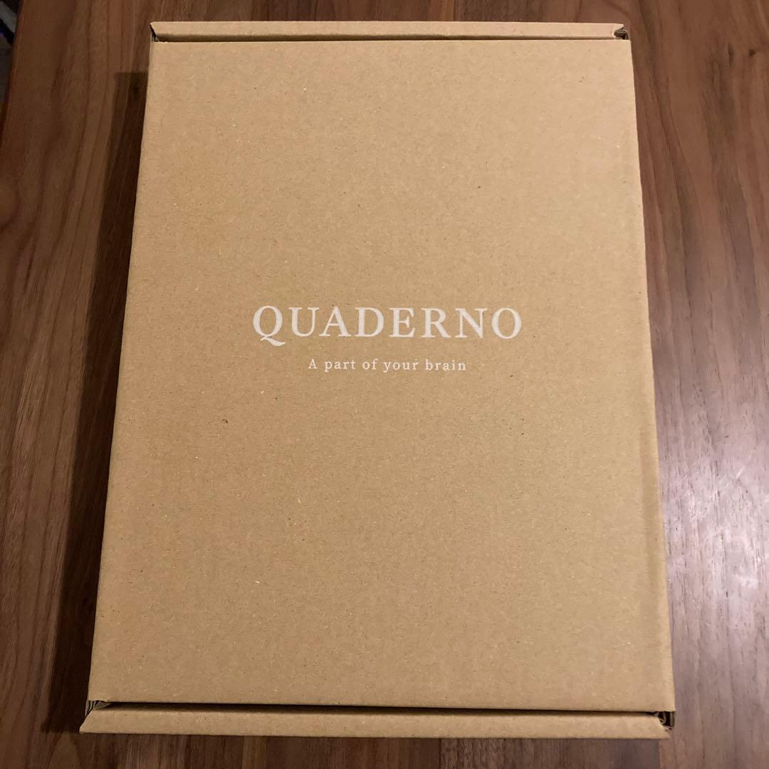 【翌日発送】QUADERNO A4（Gen.3）クアデルノ
