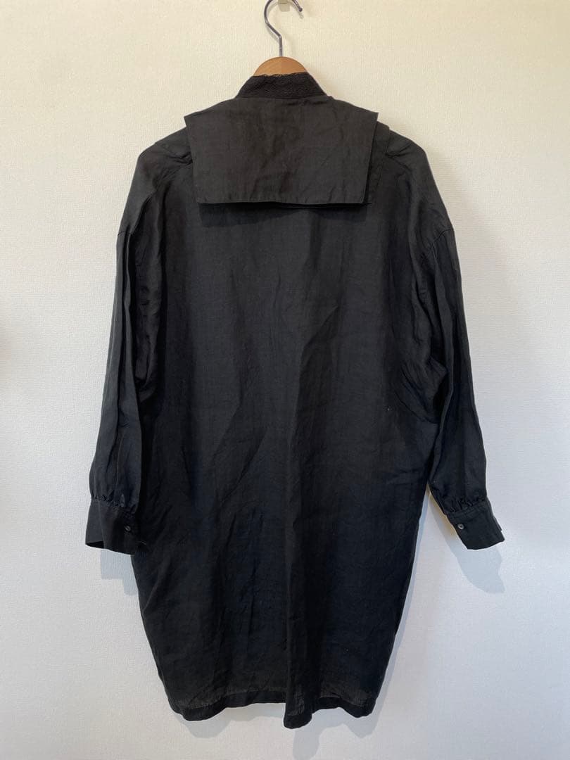 ★美品★ネストローブ レースタッカー付プルオーバーリネンチュニック