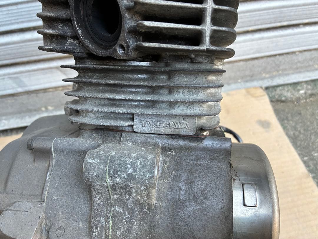 ホンダ　エイプ　実働エンジン　キャブ車　タケガワ80cc