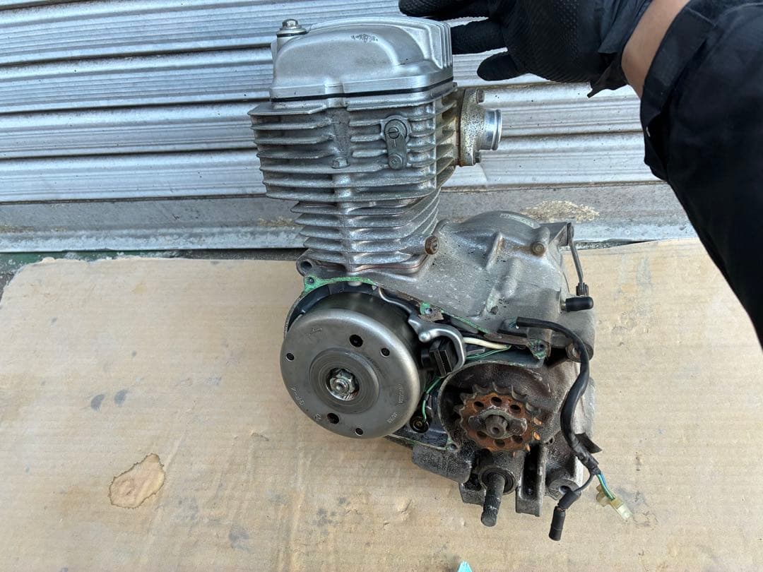 ホンダ　エイプ　実働エンジン　キャブ車　タケガワ80cc