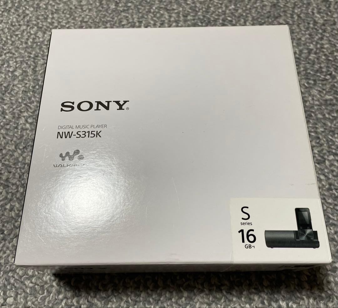 SONY ウォークマン Sシリーズ NW-S315K 16GB ブラック