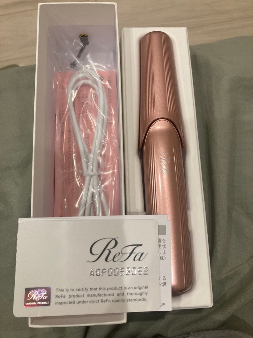 ⭐︎ReFa フィンガーアイロン ローズゴールド
