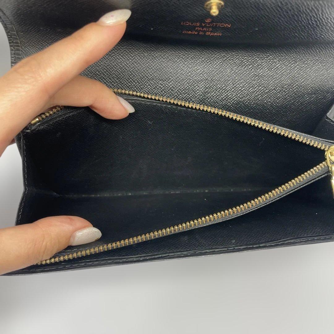 Louis Vuitton エピ　長財布　ヴィトン　ポルトフォイユ　サラ