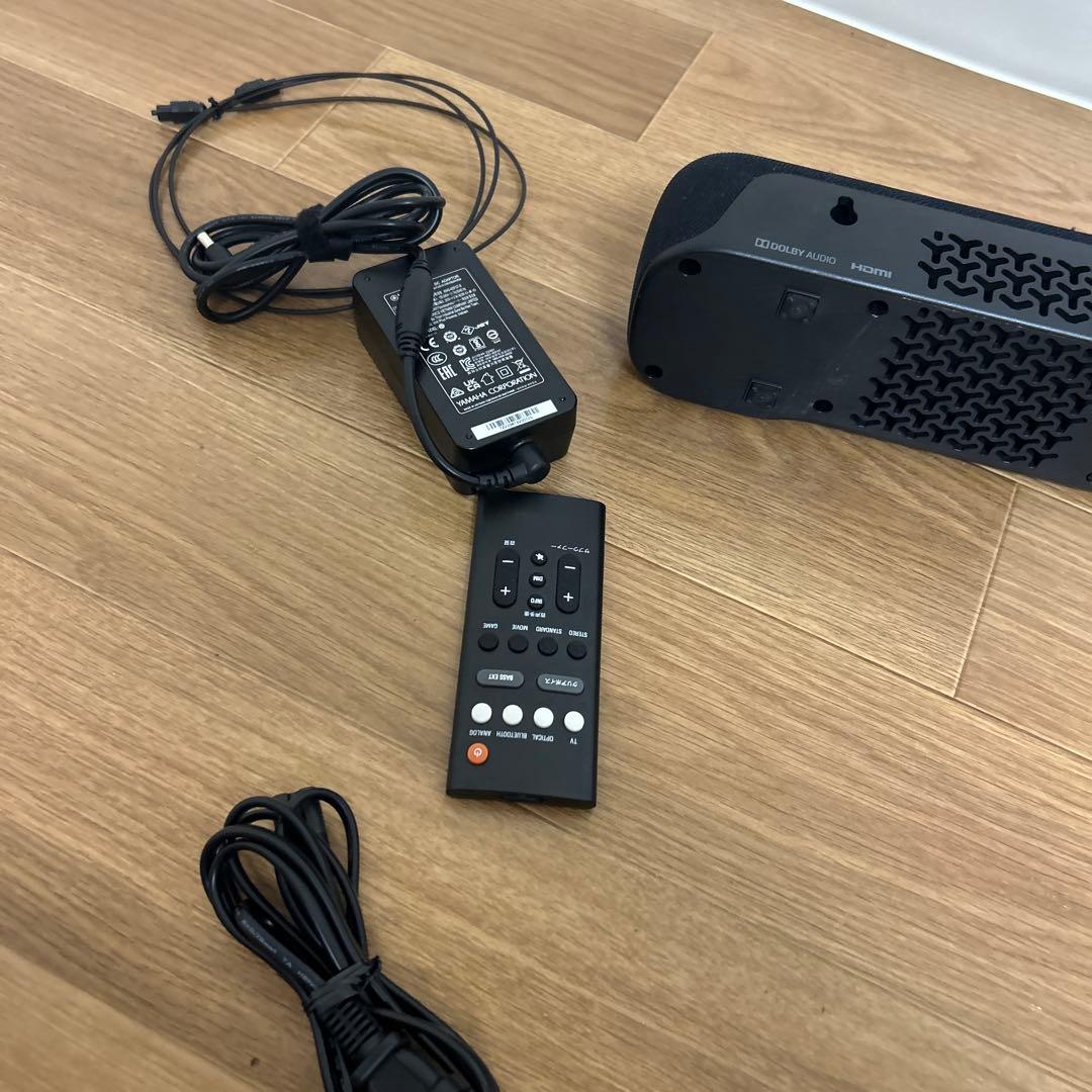 【極美品】2023年製 YAMAHA SR-C20A ヤマハ サウンドバー 黒